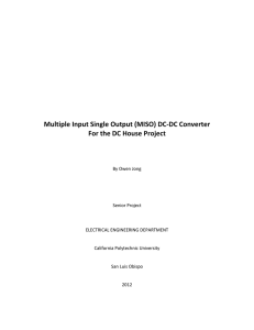 Multiple Input Single Output (MISO)