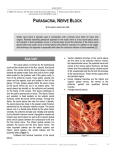 parasacral nerve block