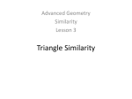 7-2 Similar Polygons 7-3 Similar Triangles