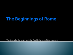 How was Rome Founded PPT