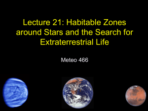 Habitable zone - Penn State University