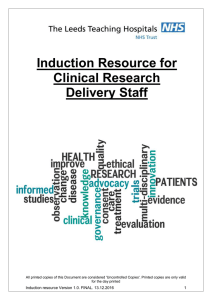 Clinical Research Staff - Leeds Teaching Hospitals NHS Trust