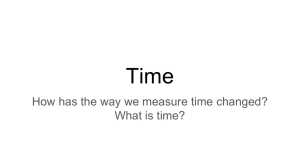 Time