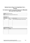 National Cancer Drugs Fund Application Form – Ceritinib for