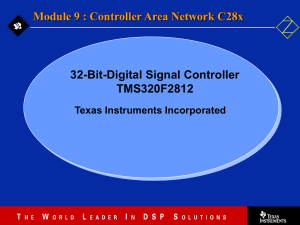 Part 1 Module 9 Controller Area Network