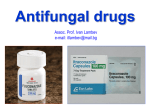 Antifungal drugs