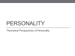 Personality - Schomberg Weebly