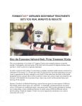 formostar™ infrared bodywrap treatments