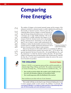 Comparing Free Energies