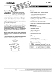 EL2082 Datasheet