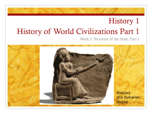 History 110B World History 1500 to the Present