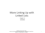 More Linking Up with Linked Lists - Help-A-Bull