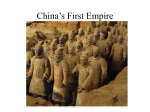 China`s First Empire