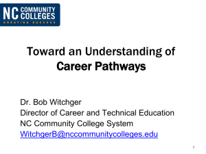 Toward an Understanding of Career Pathways