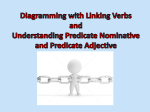 Intro to Linking Verbs and PN and PN