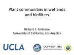 Los Angeles Biofilters - UCI Water-PIRE