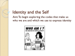 Identity and Self