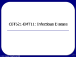 CBT621: Infectious Disease
