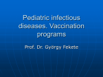 Pediatric infectious diseases