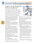 What is Acute Respiratory Distress Syndrome?