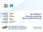 IOC-UNESCO: A decade promoting Marine Spatial