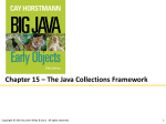 The Java Collections Framework
