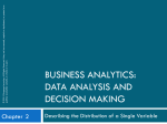 Describing the Distribution of a Single Variable