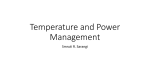 power/temp management