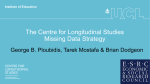 The Centre for Longitudinal Studies Missing Data Strategy