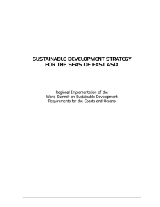 Sustainable Development Strategy for the Seas of East Asia