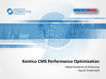 Kentico CMS Performance Optimization