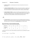 (for a continuous random variable).