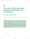 10 Overview of Pelvic Resections