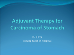 Adjuvant Therapy for CA Stomach