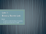 Lab 2: Binary Bomb Lab