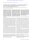 Correlation of human T-cell lymphotropic virus type 1 (HTLV