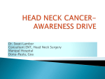 head neck cancer- an awareness drive