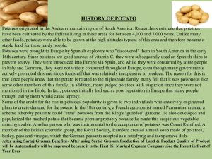 Potatoes contain antioxidants