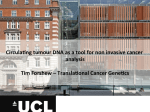 Sequencing Circulating Tumour DNA to Monitor