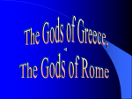 The Gods of Greece, The Gods of Rome