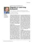 Diagnostics in cancer drug development