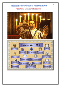 Judaism Multimodal Useful Information and