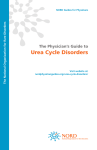 Urea Cycle Disorders - NORD Physician Guides