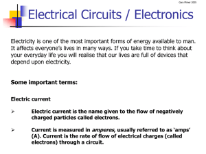 The circuit current
