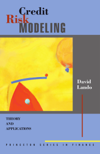 CREDIT RISK Credit risk modeling theory and applications