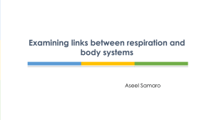 Examining links between respiration and body systems