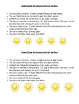 The Sun Study Guide