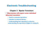 Electronic Troubleshooting