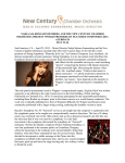 NADJA SALERNO-SONNENBERG AND THE NEW CENTURY