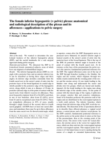 The female inferior hypogastric (= pelvic) plexus: anatomical and
